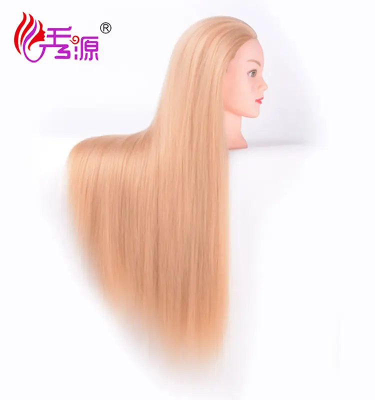 Mannequin Heads Long Hair Competition Mannequin合成Hair Training Mannequin Head Best Quality