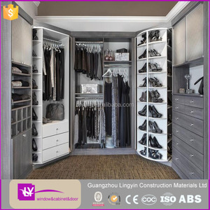 Armoire à vêtements en bois avec porte-chaussures Design Simple sans porte de l'usine de oman - Product Image 6