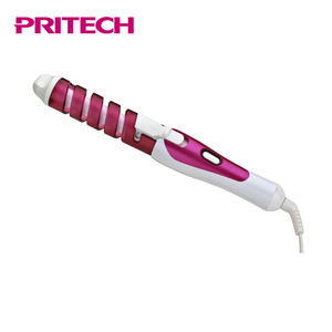 PRITECH Chất Lượng Cao Tùy Chỉnh Xoắn Ốc Curl Gốm Phủ Tóc Uốn Sắt - Product Image 5
