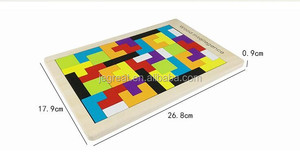 Puzzle in Legno Tangram Gioco Educativo Giocattoli in Legno <span class=keywords><strong>per</strong></span> lo Sviluppo dell'<span class=keywords><strong>Intelligenza</strong></span> dei Bambini - Product Image 3