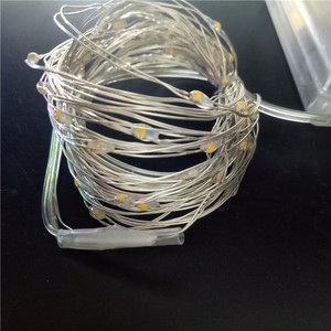 3AA con pilas 50LED 100LED Navidad alambre de cobre luces de hadas centelleantes <span class=keywords><strong>Led</strong></span> alambre de cobre luces de hadas - Product Image 5