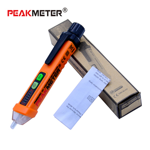 PEAKMETER Âm Thanh và ĐÈN LED Báo Động 1000 V <span class=keywords><strong>AC</strong></span> Non-liên hệ với <span class=keywords><strong>Voltage</strong></span> <span class=keywords><strong>Tester</strong></span> - Product Image 6