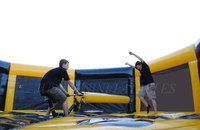 Commercial gonflable dernier debout balayeuse jeu de sport pour enfants n adultes
