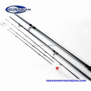 Glasvezel Feederhengel, groothandel goedkopere prijs 3+3 tips medium action feederhengel, 100g 3.60m Weihai hengelfabriek - Product Image 1