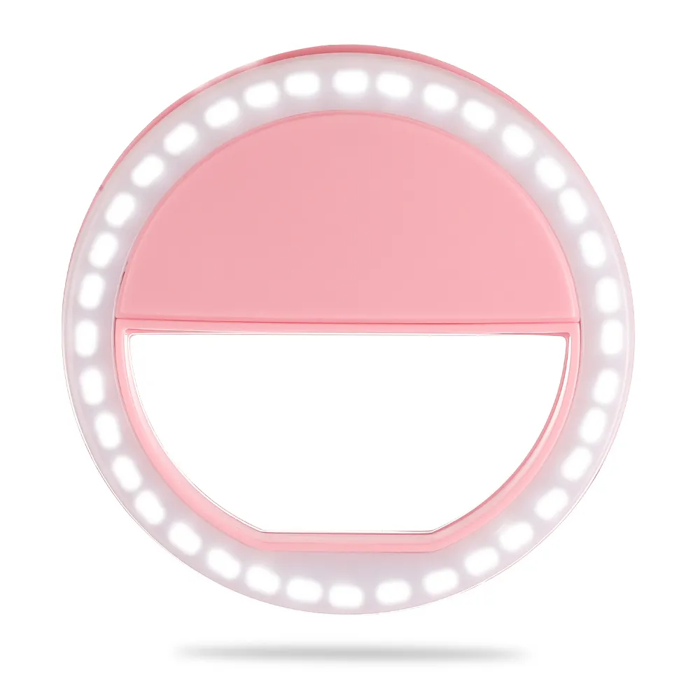 Battery Operated Selfie Ring LED Light Case Phone Light Beauty Flash Fill light for iPhone