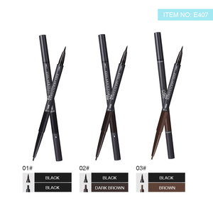 Menow E407 OEM/ODM Marque Privée Crayon Double Tête Imperméable Multifonctionnel pour Eyeliner + <span class=keywords><strong>Sourcils</strong></span> + Brosse Cosmétiques de Beauté pour les Yeux - Product Image 6