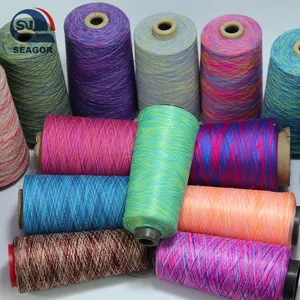 Top quality polyester cotton section dyed blended yarn