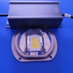 COB LED Farola 30W 50W 100W Borosilicato <span class=keywords><strong>Plano</strong></span> convexo Lente de vidrio óptico 85mm - Product Image 3