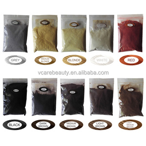 Di alta qualità calvo organico copertura di cotone <span class=keywords><strong>perdita</strong></span> di <span class=keywords><strong>capelli</strong></span> fiber di ispessimento per gli uomini più colori disponibili - Product Image 2