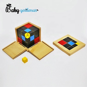 Di alta qualità sussidio <span class=keywords><strong>didattico</strong></span> montessori legno sussidi cubatura <span class=keywords><strong>materiale</strong></span> per homeschool Z12015F - Product Image 6