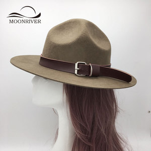 Chapeau en feutre 100% <span class=keywords><strong>laine</strong></span> pour homme, fait à la main, de haute qualité - Product Image 4