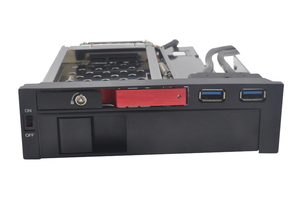 2.5 + pouces Duble Baie interne en aluminium panneau hdd mobile rack hdd - Product Image 1