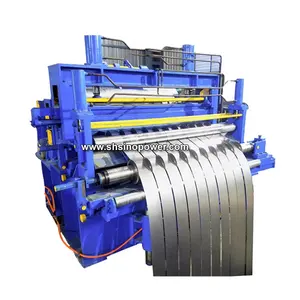 Metal steel coil slitting line used with tube machine and roll forming machine for sale