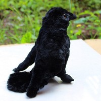 Jouets en peluche doux, jouet en peluche corbeau, cadeau d'Halloween, cadeau de fête