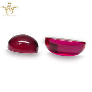 Hotsale piedra sintética forma <span class=keywords><strong>Oval</strong></span> gemas de vidrio comprar piedras preciosas en línea - Product Image 1