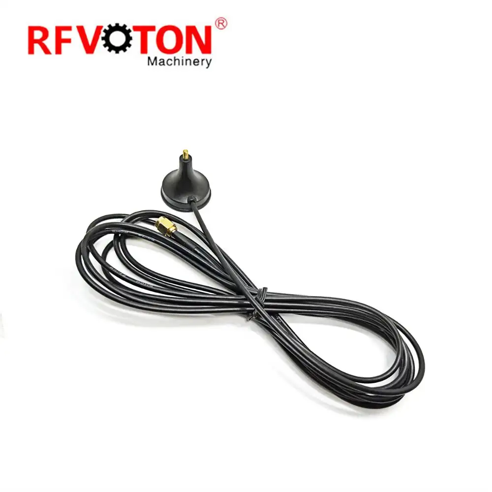 2.4G Mhz Antenna Strong Suction Cup TV Three-meter Antenna CNC Tv Digital Hd Indoor Outdoor Brass Antenna