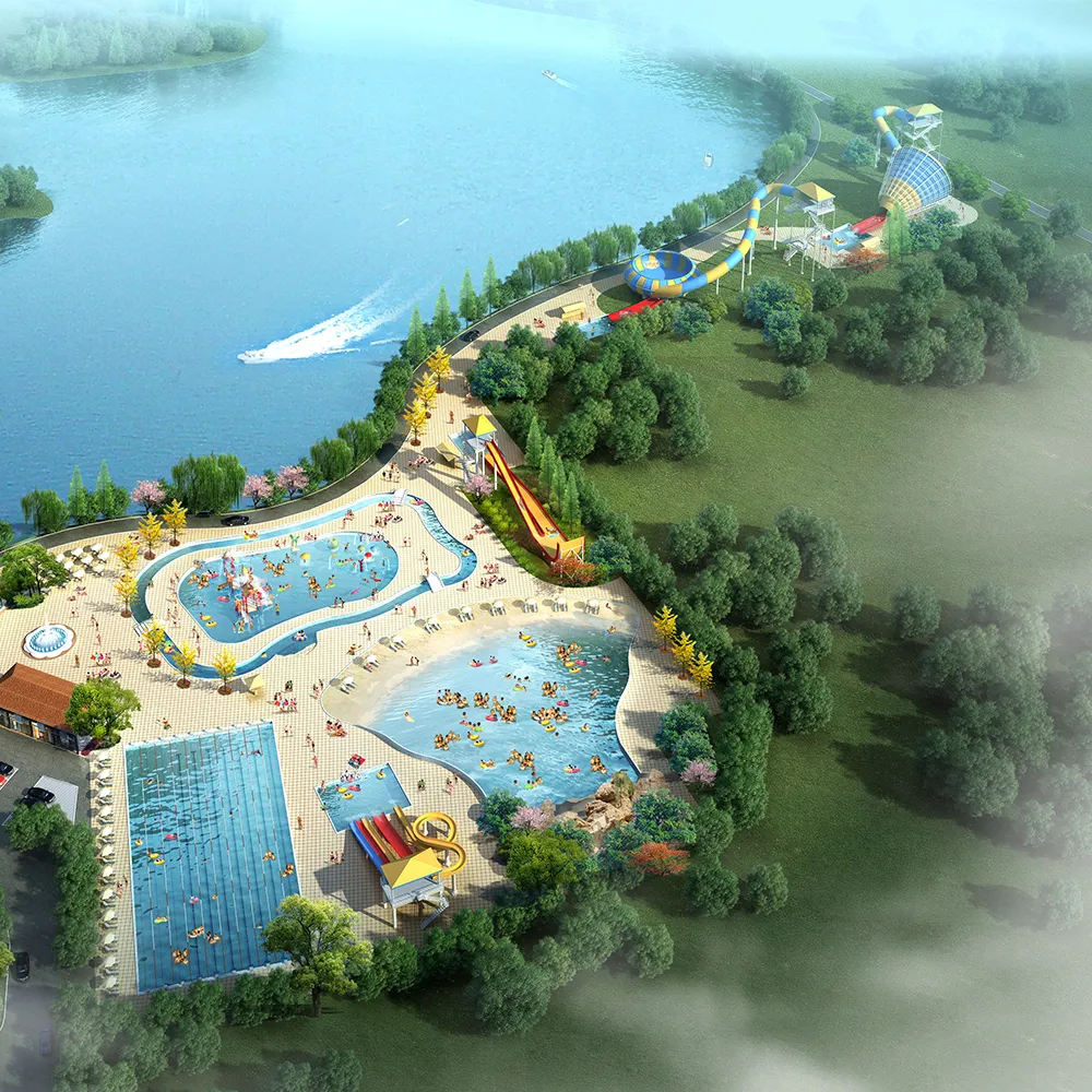 China Heilongjiang Wave Pool Wasser rutsche Wasserpark Ausrüstung