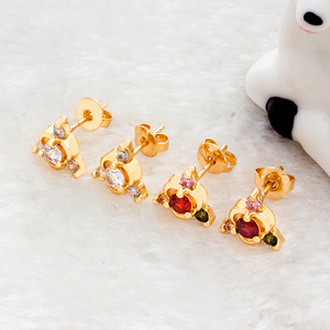 Fashion Design Antique <strong>Fake</strong> <strong>Diamond</strong> Stud <strong>Earrings</strong> - Product Image 5