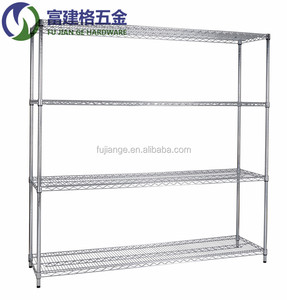 Scaffalatura <span class=keywords><strong>in</strong></span> filo <span class=keywords><strong>cromato</strong></span> resistente 2 livelli <span class=keywords><strong>in</strong></span> <span class=keywords><strong>acciaio</strong></span> al carbonio resistente espositore ripiano elettronico fabbrica assembla <span class=keywords><strong>scaffali</strong></span> OEM - Product Image 4