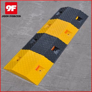 9 एफ टिकाऊ प्लास्टिक चिंतनशील गति बम्प ड्राइववे बम्प स्टॉप - Product Image 3