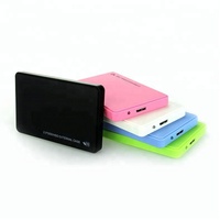 Casing Hard Disk Desain Super Tipis Kustom Produsen Cina 2.5 Inch Usb 3.0 ke Sata Kecepatan Tinggi untuk HDD SSD