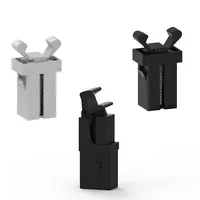 Di plastica piccola Push Push latche Interruttore, Non Magnetico Mini di Tocco Fermo, In Miniatura gabinetto di blocco della porta