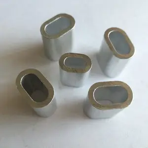 Ovale Ärmel aus Aluminium DIN3093 Aluminiumhülse