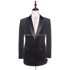 Smoking da sposo doppiopetto nuovo arrivo abito da donna <span class=keywords><strong>in</strong></span> <span class=keywords><strong>velluto</strong></span> abito da sera abito da sposa su misura (giacca + pantaloni) - Product Image 2