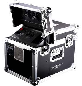HZ-750 DJ profesional Audio Video & pencahayaan 650 W ganda mesin Hazer pemanasan panggung Remote Control tampilan LCD Flightcase - Product Image 1