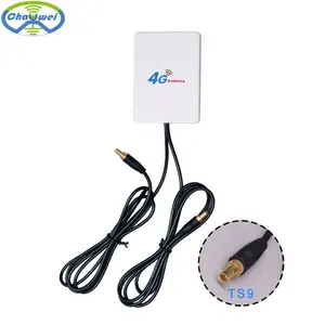 Manufacturing 2G 3G 4G Repeater 10dBi Gain 4G Mimo LTE Panel Antenna With TS9 Connector