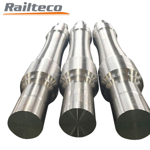 Railteco <strong>railway</strong> <strong>axles</strong> drive <strong>axle</strong> with multiple seats drive <strong>axle</strong> locomotive <strong>axle</strong> freight wagon <strong>axle</strong> passenger coach <strong>axle</strong> support oem - Product Image 1