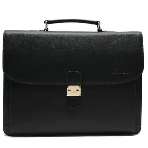 Кожаная сумка-мессенджер, модные офисные мужские сумки, б/у портфели с металлической кнопкой