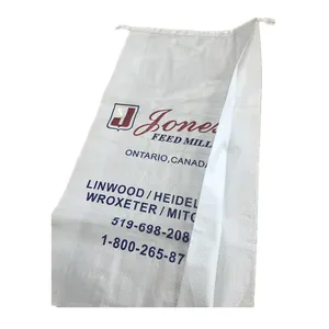 EGP China supplier PP woven UV treated grain bags 25kg 50kg