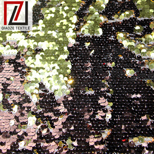 A medida de dos tonos sirena reversible lentejuelas de tela - Product Image 2