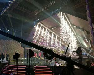 جهاز تشلُّع مع جهاز تحكم عن بعد ، DMX 650 واط ، ألعاب نارية باردة, لنافورة الزفاف ، معدات مسرح Pyro Flam ، ماكينة ألعاب نارية - Product Image 5