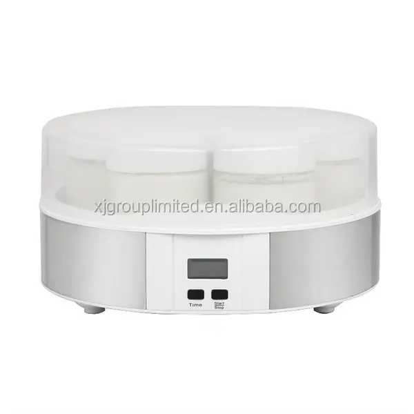 Nhà làm sữa chua máy sản xuất sữa chua điện tùy chỉnh 15 BPA miễn phí hộ gia đình không điện nhà DIY Ice sữa chua đông lạnh Pan 230