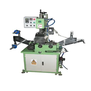 High speed China famous brand high quality ribbon roll to roll foil hot stamping Machine gilding machine