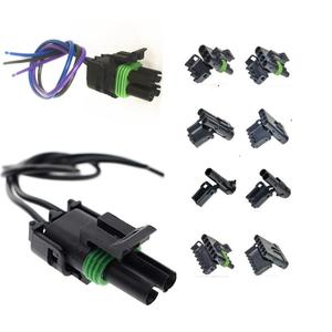 Kawat 1 2 3 4 5 6 Pin Konektor Pria & Wanita Soket 12-16 AWG 20Amp Wiring Harness plug Kawat Pigtail Loom untuk Mobil Truk Motor - Product Image 1