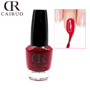 Hot sale water based camouflage color odorless CR cairuo nail polish