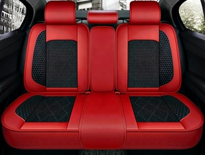 Funda completa <span class=keywords><strong>de</strong></span> cuero para asiento <span class=keywords><strong>de</strong></span> <span class=keywords><strong>coche</strong></span>, <span class=keywords><strong>Protector</strong></span> para asiento <span class=keywords><strong>de</strong></span> <span class=keywords><strong>coche</strong></span>, 4 estaciones, 5D - Product Image 3