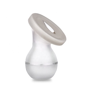 Silicone manuale latte materno con a prova di perdite per il seno pompa tappo/breast milk Saver Pompa - Product Image 1