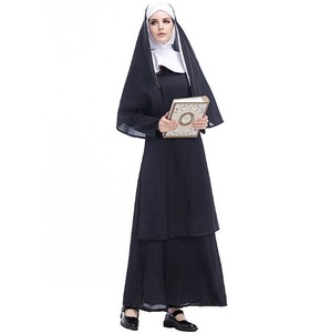 Disfraz de Halloween para padre, María, <span class=keywords><strong>monja</strong></span>, uniforme de Pastor de Jesucristo - Product Image 2