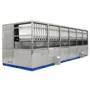 Industriale Distributore di Acqua macchina del cubo di ghiaccio 20 ton ice maker