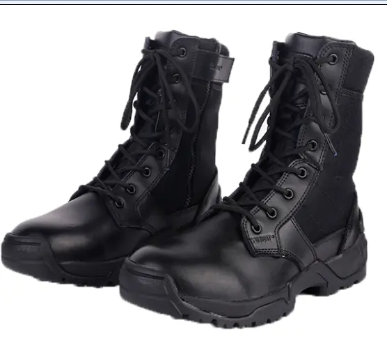 TSB50 Black god camping tactical combat boots genuine leather black