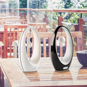 Lámpara LED inteligente magnética con suspensión para el hogar, lámpara de luz nocturna con suspensión magnética, decoración para mesita de noche, Luna y estrella negra - Product Image 6