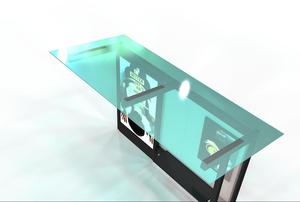 Thông Minh Thiết Kế Mới Shelter Kiosk Với Năng Lượng Mặt Trời Hệ Thống Điện Hộp Ánh Sáng Và Băng Ghế Dự Bị Kính Xe Buýt Dừng Nơi Trú Ẩn - Product Image 6
