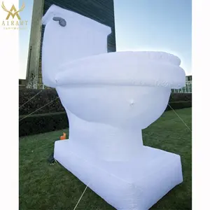 Inflatable Toilet Supply Customized Giant Inflatable Closestool Inflatable Toilet For Advertising