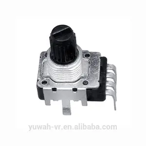 ROHS konform Carbon film Isolierung welle 4 pins 11 MM rotationslinearantrieb b10k potentiometer