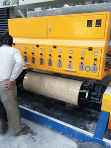 Xianda automatische mehrkopf marmor granit stein Poliermaschine/China rund platten poliermaschine manufacteres - Product Image 3