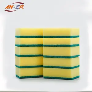 Polyester miếng bọt biển cọ rửa pads WhatsApp 008613920264894